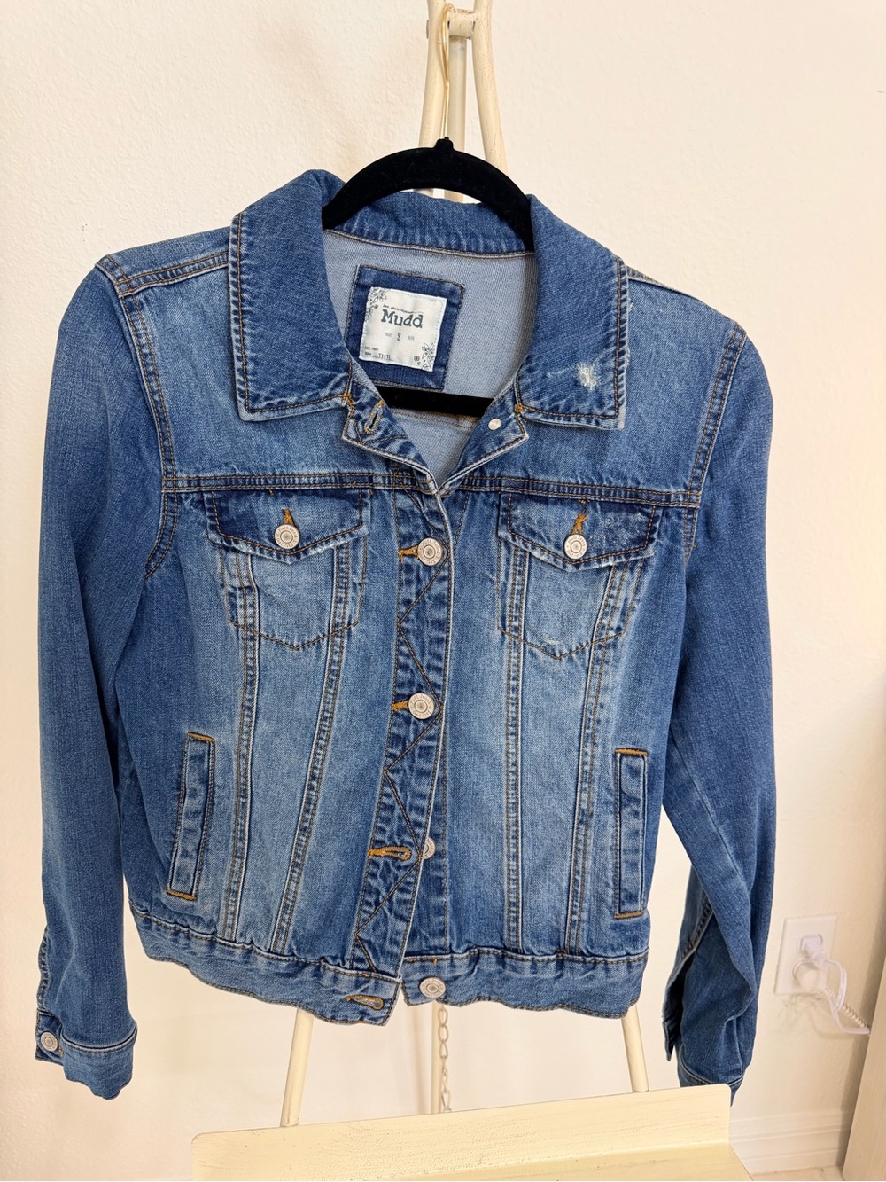 Mudd Women's Medium Blue Denim Jacket